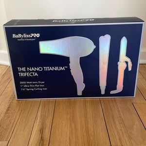 NIB BaBylissPRO Nano Titanium Trifecta